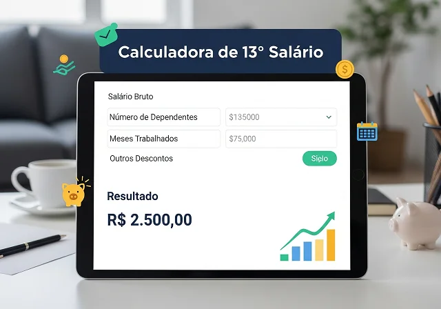 Calculadora de 13º Salário