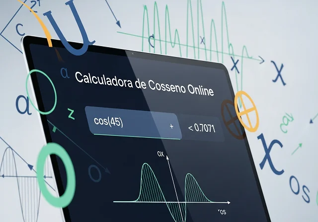 Calculadora de Cosseno Online