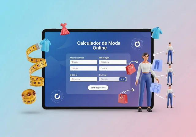 Como Funciona o Calculador de Moda Online