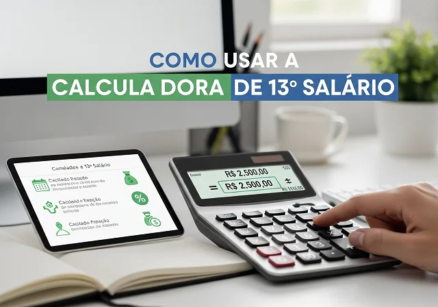 Como Usar a Calculadora de 13º Salário