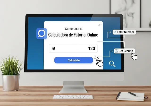 Como Usar a Calculadora de Fatorial Online