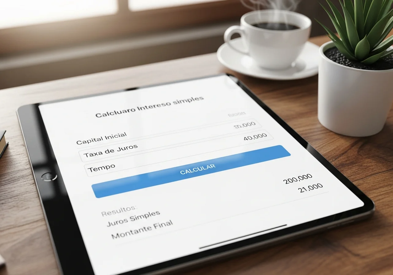 Como Usar a Calculadora de Juros Simples Online