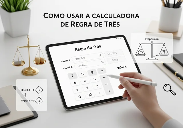 Como Usar a Calculadora de Regra de Três