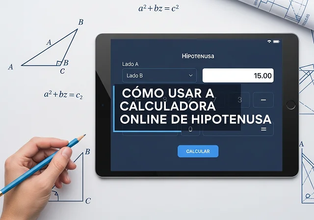 Como Usar a Calculadora Online de Hipotenusa