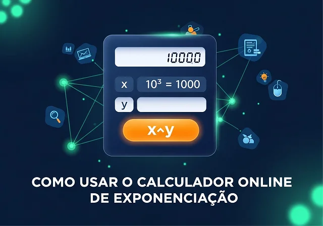 Como Usar o Calculador Online de Exponenciação