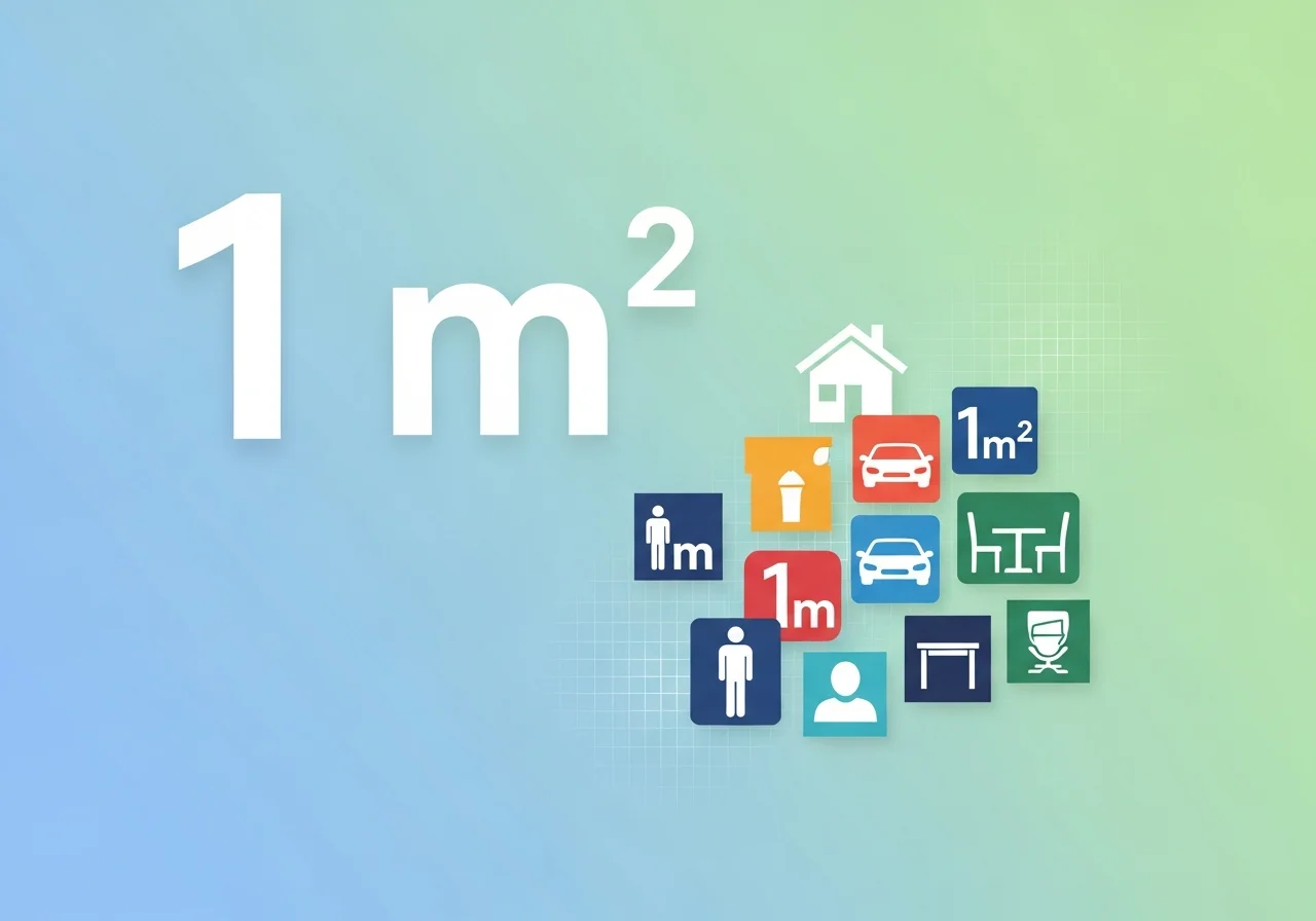 Guia de Conversão de Metro Quadrado