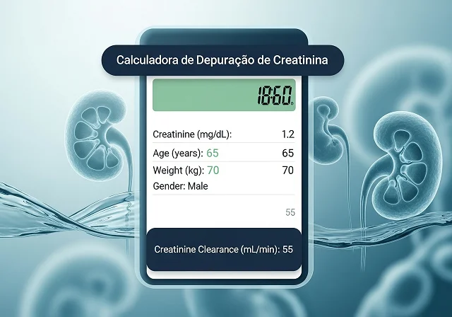 Calculadora de Depuração de Creatinina