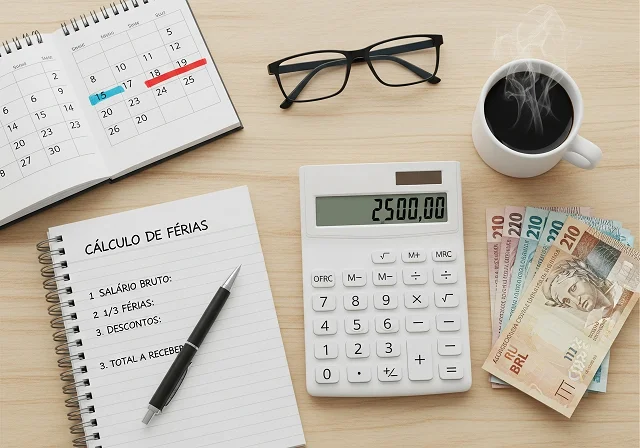Cálculo do Pagamento de Férias
