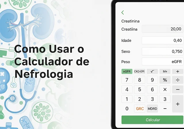 Como Usar o Calculador de Nefrologia