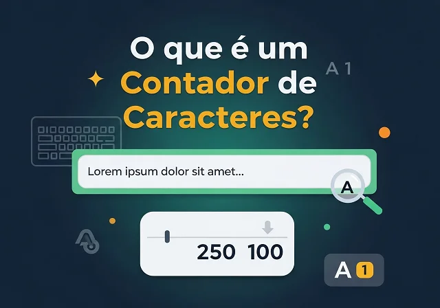 O que é um Contador de Caracteres?