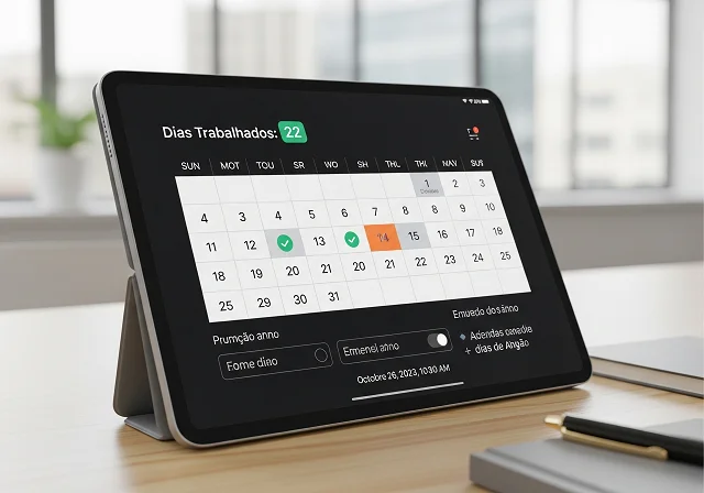 O Que é uma Calculadora de Dias Trabalhados no Mês?