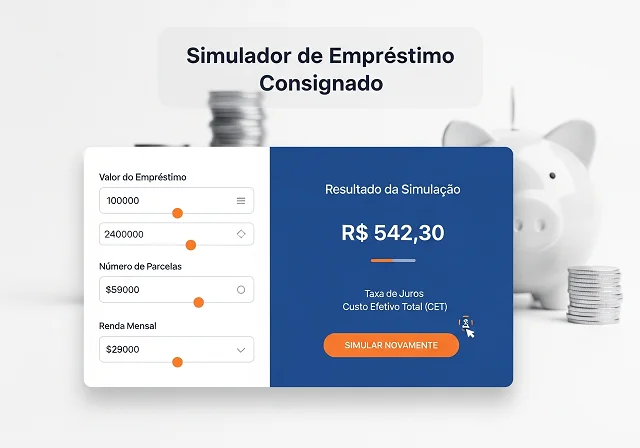 Simulador de Empréstimo Consignado