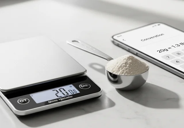 Calculadora de Gramas para Colheres de Chá