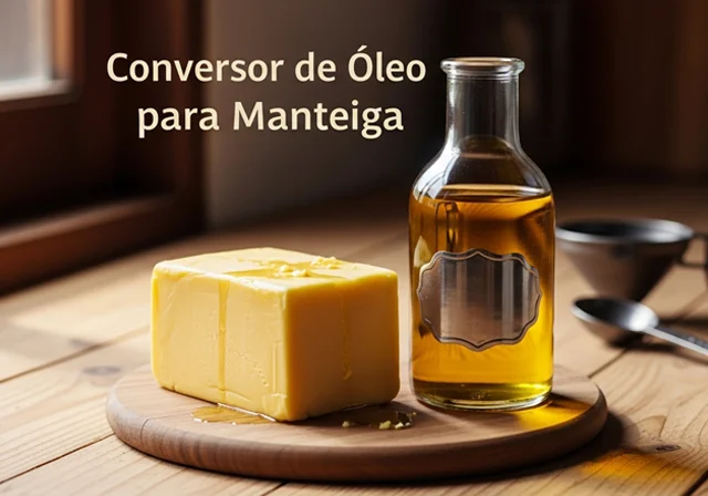 Conversor de Óleo para Manteiga