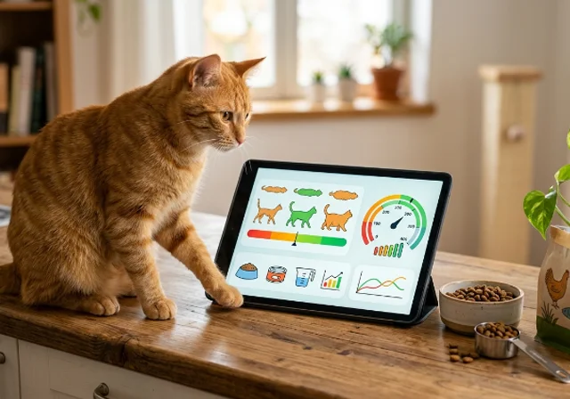 Calculadora de Calorias para Gatos