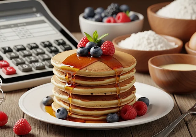 Calculadora de Receita de Panqueca