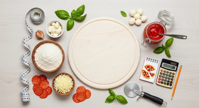 Como Usar a Calculadora de Tamanho de Pizza