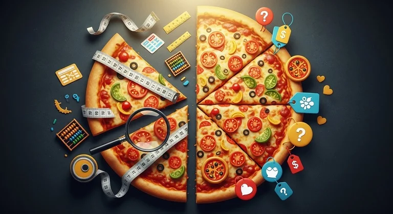 O que é a Calculadora de Comparação de Pizzas?