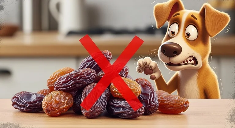 Por que uvas-passas são tóxicas para cães?