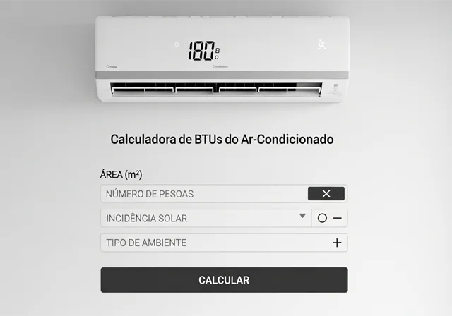 Calculadora de BTUs do Ar-Condicionado