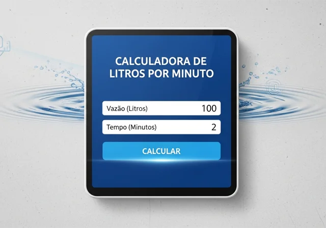 Calculadora de Litros por Minuto