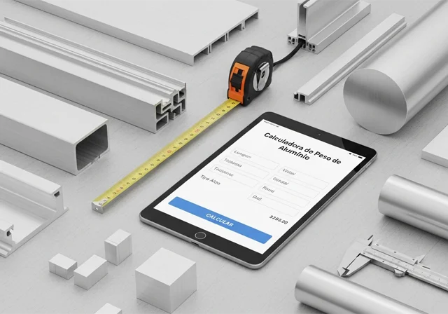 Calculadora de Peso de Alumínio