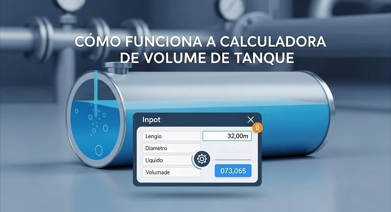 Como Funciona a Calculadora de Volume de Tanque