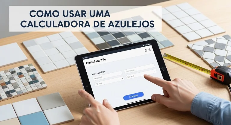 Como usar a Calculadora de Azulejos