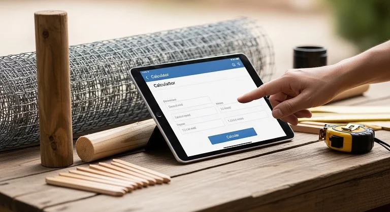 Como Usar a Calculadora de Cercas