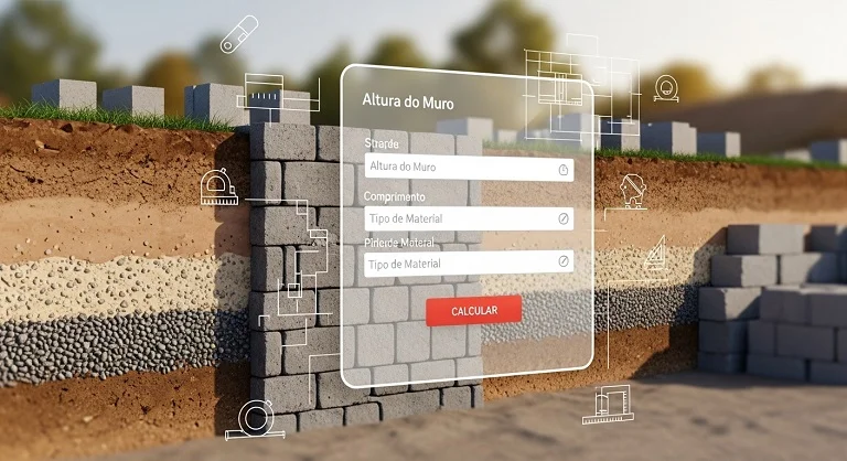 Como Usar a Calculadora de Muro de Contenção