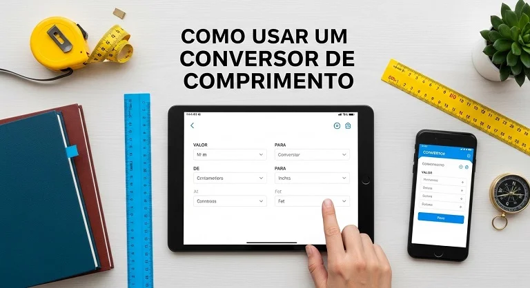 Como Usar um Conversor de Comprimento