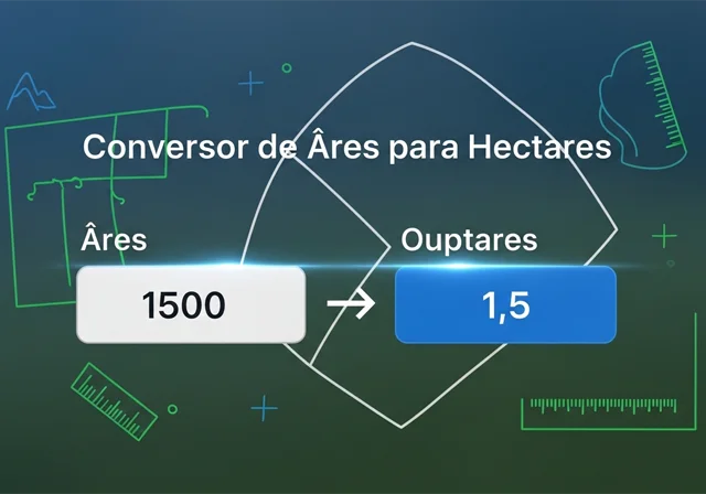 Conversor de Ares para Hectares