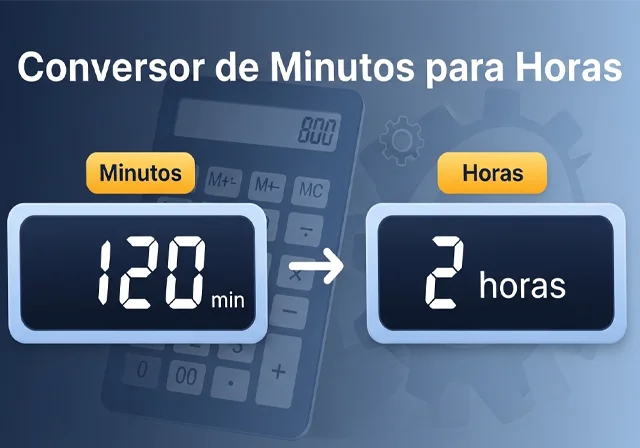 Conversor de Minutos para Horas