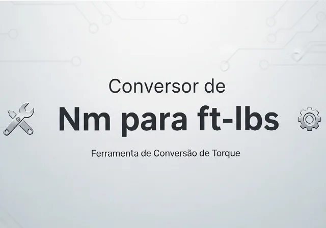 Conversor de Nm para ft-lbs