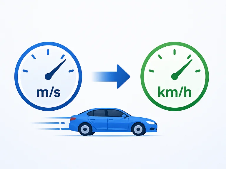 O que Conversor de m/s para km/h