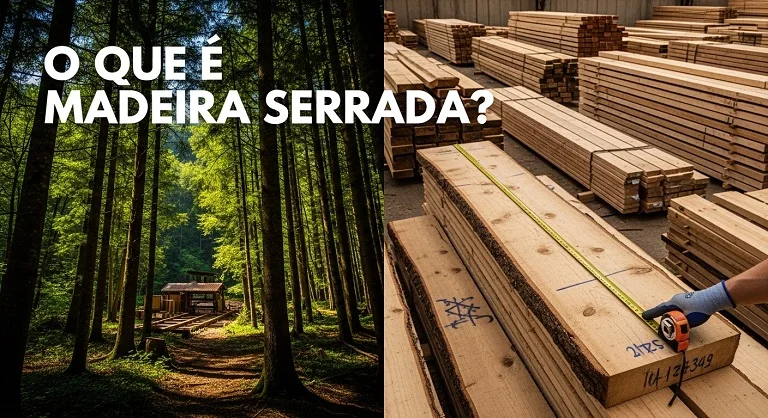 O que é Madeira Serrada?
