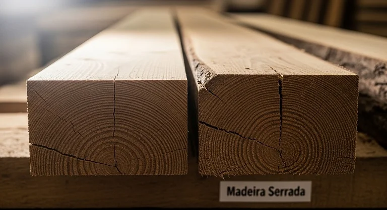 O que é Madeira Serrada?