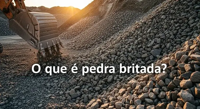O que é Pedra Britada?