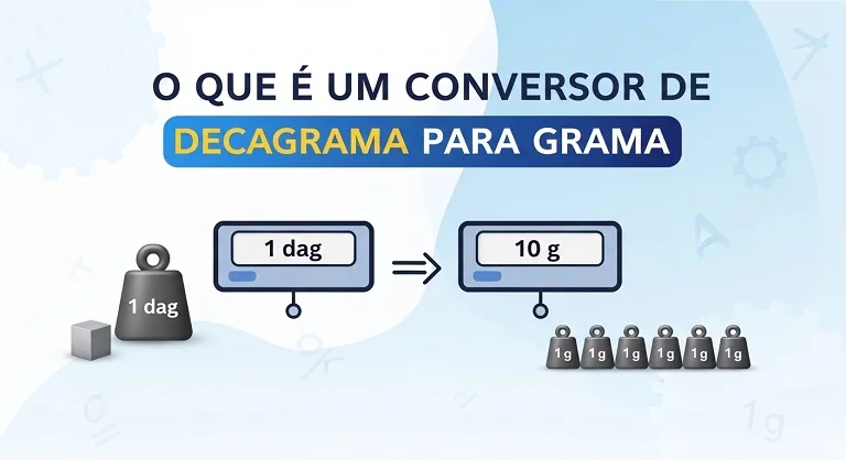 O que é um Conversor de Decagrama para Grama