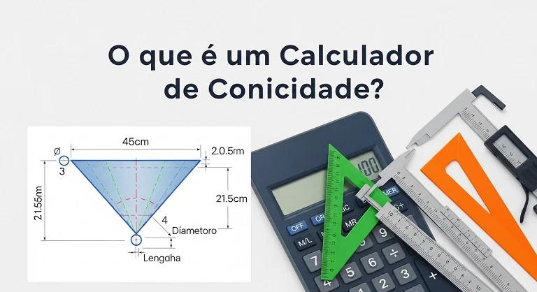 O que é uma Calculadora de Conicidade?
