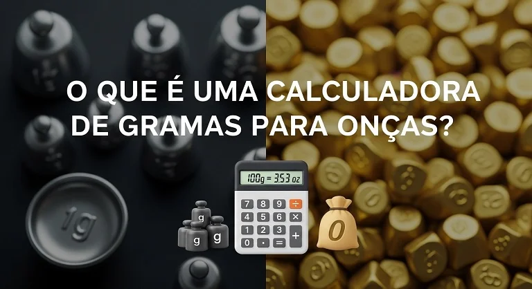 O que é uma Calculadora de Gramas para Onças?