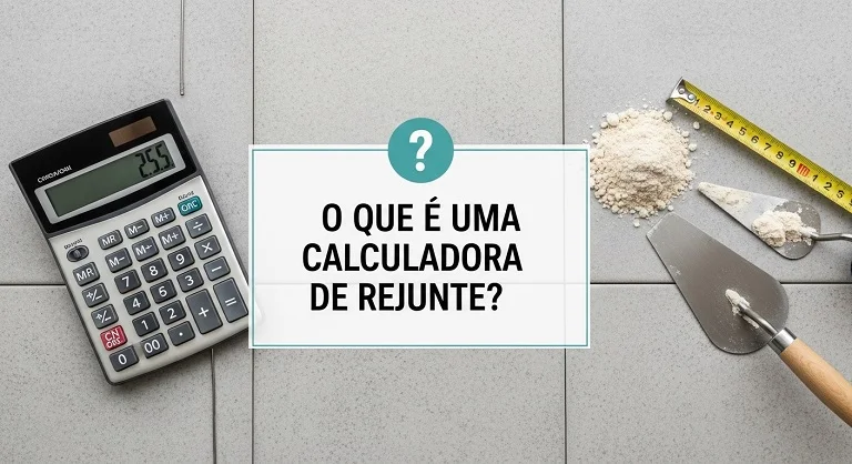 O que é uma Calculadora de Rejunte?