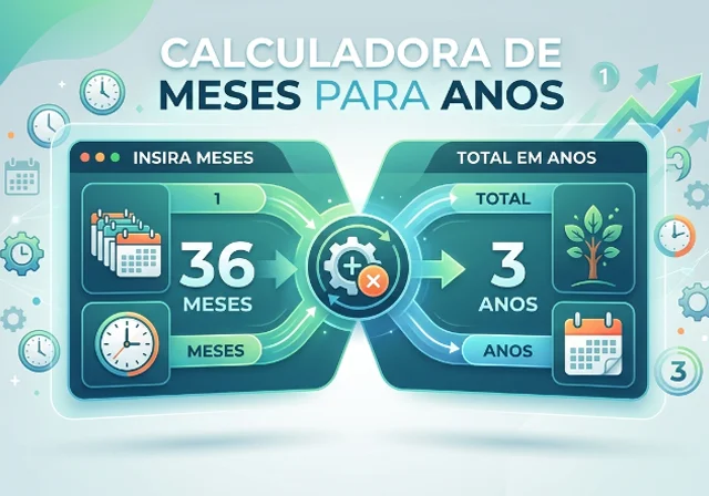 Calculadora de Meses para Anos