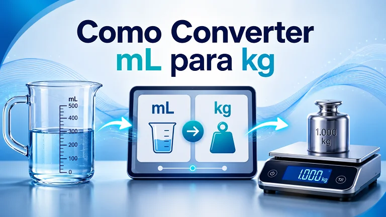 Como Converter mL para kg