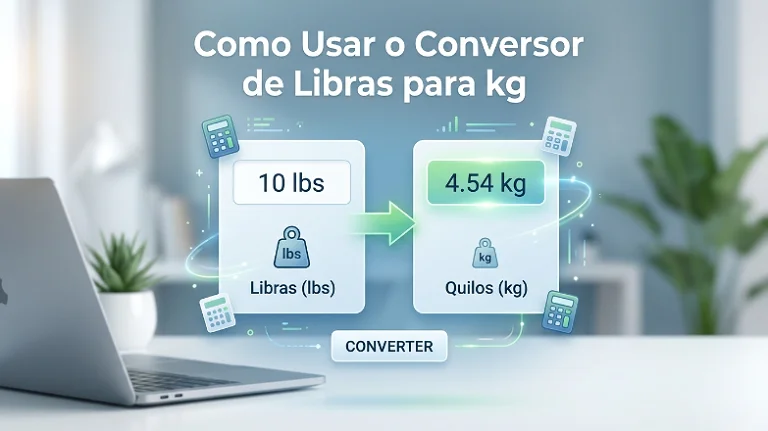 Como Usar o Conversor de Libras para kg