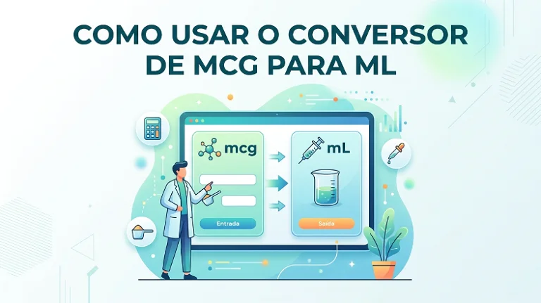 Como Usar o Conversor de mcg para mL