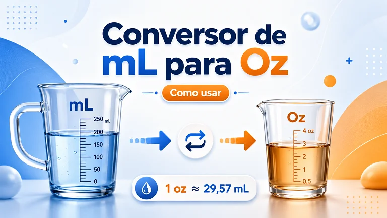 Como Usar o Conversor de mL para Oz