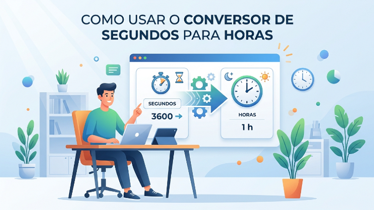 Como Usar o Conversor de Segundos para Horas