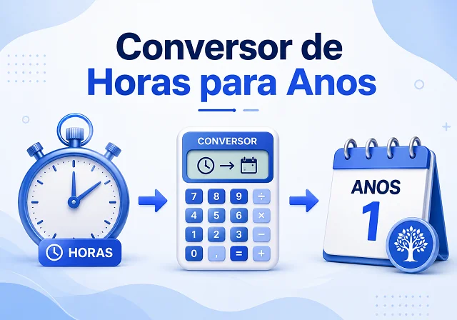 Conversor de Horas para Anos