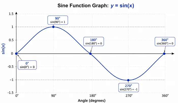 Gráfico Da Função Seno